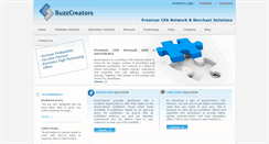 Desktop Screenshot of buzzcreators.com